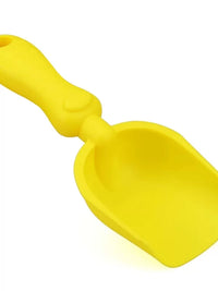 Kids Beach Sand Toy Set with Bucket, Shovel, Rake, and Soft Rubber Bath Play Tools