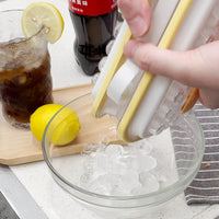 Mini Ice Cube Kettle with Lid, Portable Ice Ball Maker Mold for Summer Drinks