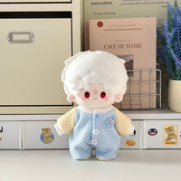 Ugly Doll Jumpsuit for 20cm Cotton Dolls, Cute Standing/Sitting Pose Outfit Set