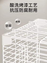 Small Bird Cage for Parrots, Cockatiels, Budgies, Peony, and Sun Conures - Home Use Villa Style