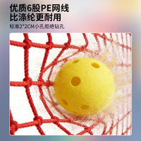 Portable Pickleball Net System - Mobile Outdoor Short Net, Easy Indoor Foldable Standard Net Stand