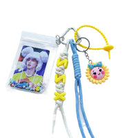 Zhu Zhixin Fan Support Keychain Bag Charm with Photos