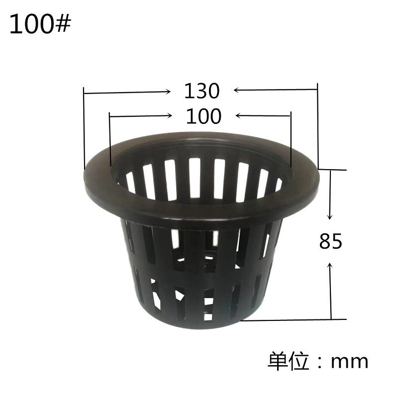 Hydroponic Net Pots for Soilless Cultivation, Fruit, Vegetable, and Flower Root Fixing, Moisture Retention, Wall-Mounted Planters