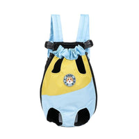 Pet Carrier Backpack for Small Dogs and Cats - Portable Front Chest Bag for Outdoor Travel