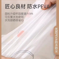 Transparent Dust Cover for Home Appliances and Luggage