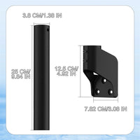 Adjustable Wall Mount for Outdoor V3 Camera - Rustproof & Waterproof Pole/Roof Installation Kit
