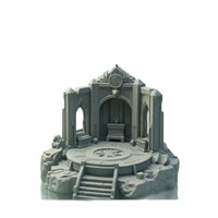 3D Printed Ancient Ruins Temple Aquarium Ornament
