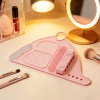 Silicone Multifunctional Makeup Tool Mat Palette Brush Cleaner