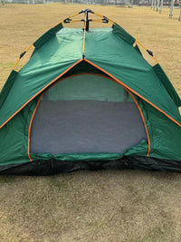 Automatic Pop-Up Camping Tent for Outdoor Beach and Hiking, Double Layer Waterproof Portable Shelter
