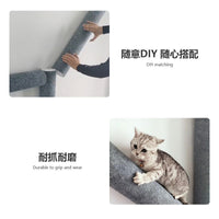Self-Adhesive Sisal Cat Scratching Post for Wall Corner - Furniture Protector