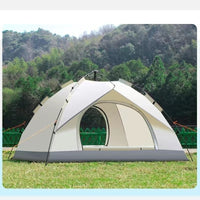 Automatic Hydraulic Outdoor Camping Tent Waterproof Sunshade Double Layer Family Tent