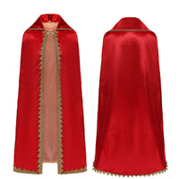 Kids' Reversible King Cape for Halloween & Christmas Costumes
