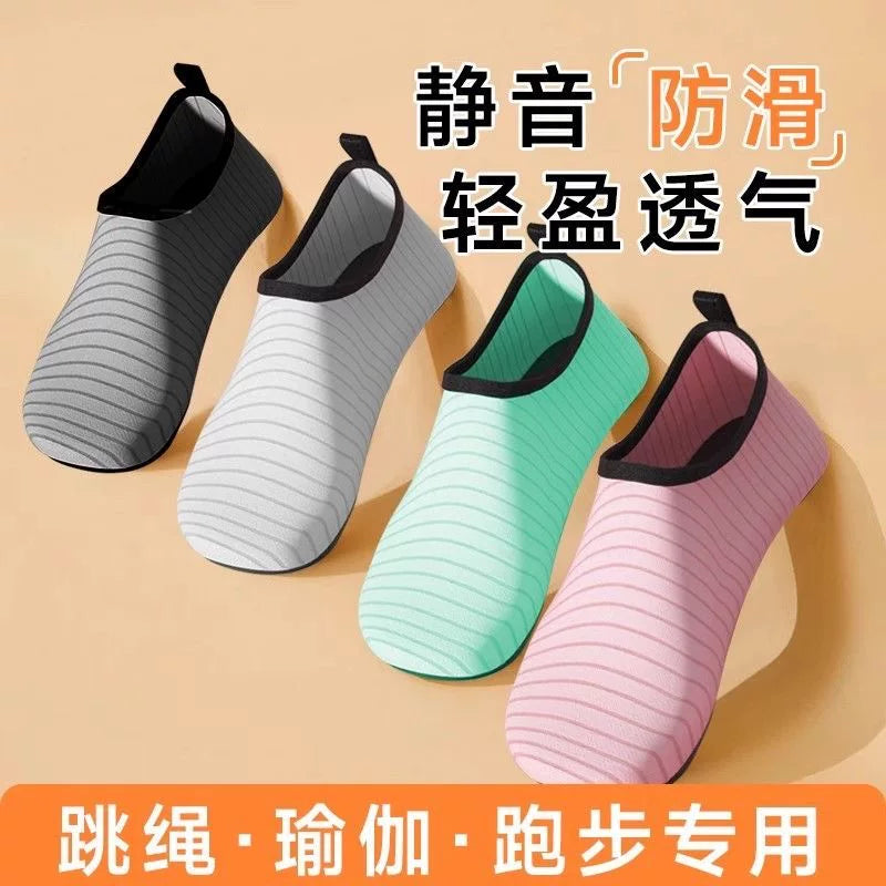 Women's Indoor Fitness Shoes Soft Sole Non-Slip for Yoga Dance Training