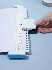 Multi-functional A4/B5/A5 20/26/30-Hole Loose-Leaf Paper Punch for Students