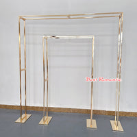 Wedding Arch Backdrop Stand Metal Flower Frame for Outdoor Ceremony Decoration