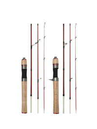 Portable Ultralight Spinning/Casting Rod for Travel and Stream Fishing