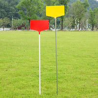 Waterproof Large Plastic Plant Labels with Stainless Steel Rod for Garden and Field Marking