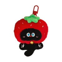 Cute Plush Cat & Dog Keychain Pendant for Bags