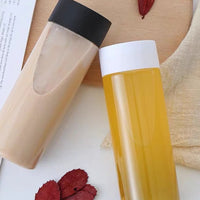 Portable Cold Brew Tea Bottle with Filter, 400ml/500ml Plastic Water Bottle for Sports and Travel