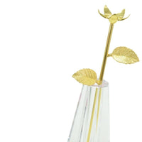 Crystal Rose Flower Stand Ornament for Valentine's Day & Birthdays