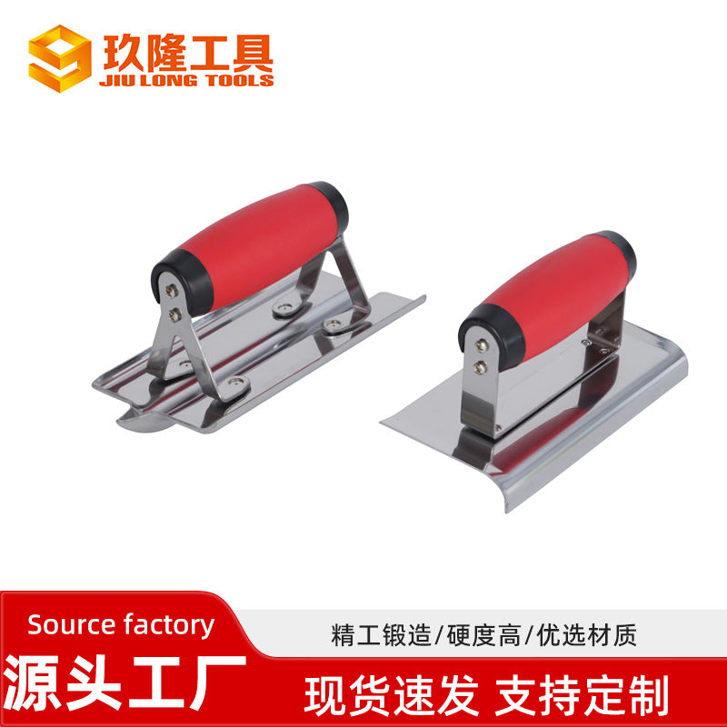 Corner Trowel for Diatomaceous Earth Mud Plastering, Putty Application, and Cement Finishing