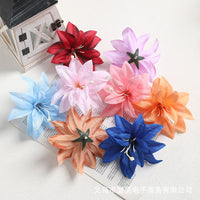 Artificial Lily Flower Heads for DIY Crafts, Hair Accessories, and Wedding Decor