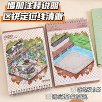 Zao Mo 3D Miniature Scene Stickers for DIY Crafting and Dioramas