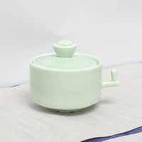 Jubao Tang Lazy Stone Mill Tea Set with Rotating Water Outlet, Automatic Filtering, Anti-scalding Teapot and Cups