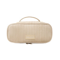 Portable Waterproof Large Capacity Cosmetic Bag with Adjustable Dividers