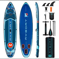 Inflatable Stand Up Paddle Board Double Layer Thickened Anti-slip for Beginners