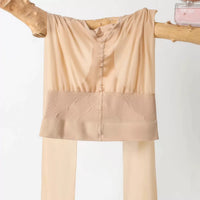 0D Ultra-Sheer High-Waist Tights for Spring/Summer - Tummy Control & Butt Lift