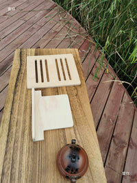 Wooden Foldable Guzheng Music Stand Portable Desktop Reading Holder