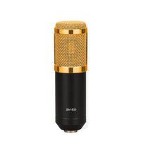 BM800 Condenser Microphone with V8 Sound Card for Live Streaming and Recording