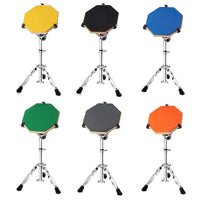 12-inch Drum Practice Pad Set with Stand for Kids Beginners