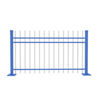 Zinc Steel 3-Beam Security Fence for Outdoor Residential and Farm Use
