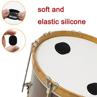 48-Piece Silicone Drum Dampening Gels for Percussion Noise Reduction