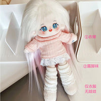 30cm Cotton Doll Clothes Set Plush Figure Dress-Up Outfits