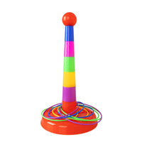 Stacking Ring Toss Game for Kids, Parent-Child Interactive Stress Relief Toy