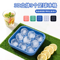 9-Cavity Silicone Ice Ball Mold for Whiskey and Cocktails