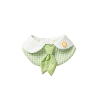 Plaid Pet Bandana Scarf for Small Dogs and Cats, Multi-color Options