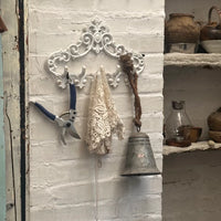 Cast Iron Rustic Wall Hook Decor for Garden & Home