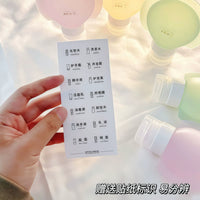 Silicone Travel Bottles Set Squeezable Portable Refillable Containers for Shampoo Lotion Toiletries TSA Approved