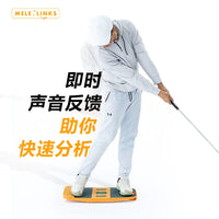 MELELINKS Golf Swing Weight Transfer Training Aid for Beginners