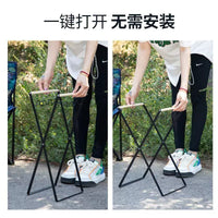 Foldable Outdoor Trash Bag Holder for Camping & BBQ