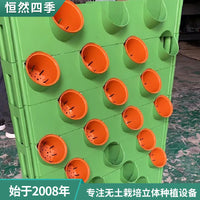 Double-Sided Vertical Garden Planter Box for Green Walls