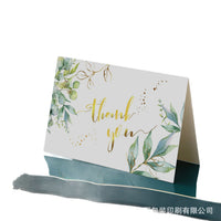 European Style Floral Thank You Cards for Gift Shops & Invitations