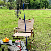 Portable Folding Aluminum Alloy Camping Lantern Stand for Outdoor Activities