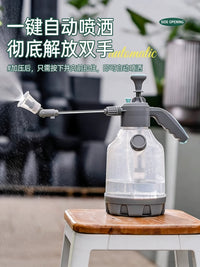Pressurized Spray Bottle for Cleaning, Disinfection, Watering, and Pest Control