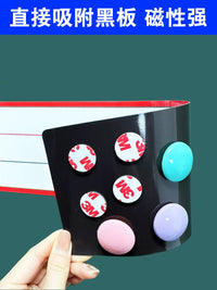Magnetic Dry Erase Whiteboard Sticker for English Teaching, Four-Line Grid, Erasable & Removable