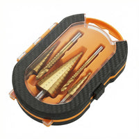 Multi-functional Step Drill Bit Set for Metal, Wood, and Chamfering